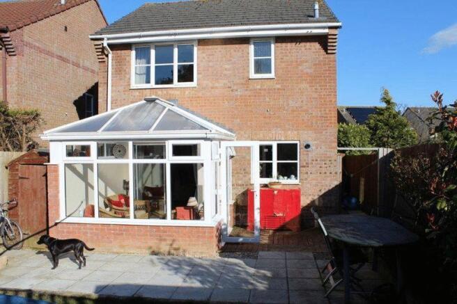 rear of house