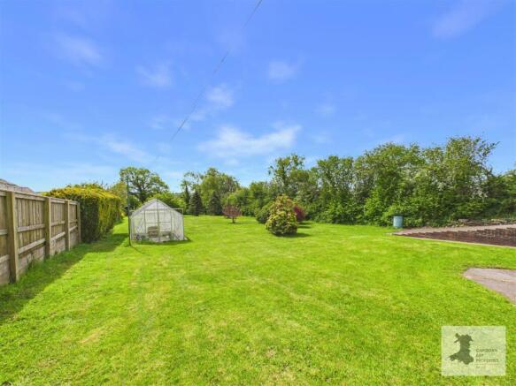 Rear garden
