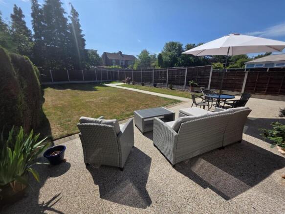 Large Rear Garden