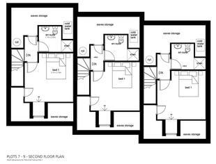 SECOND FLOOR PLOT 7 £295,000 | PLOT 8 £290,000