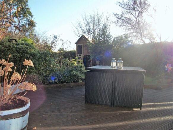 Sunny decking
