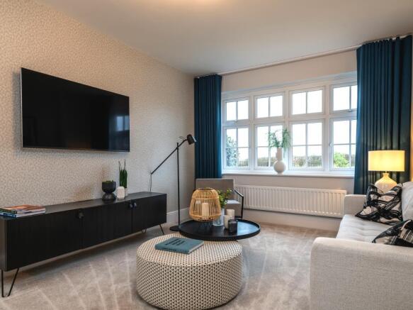 Lounge of the Letchworth, a 3 bedroom house