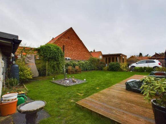 Rear garden