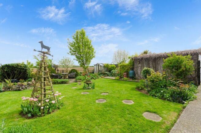 Rear garden