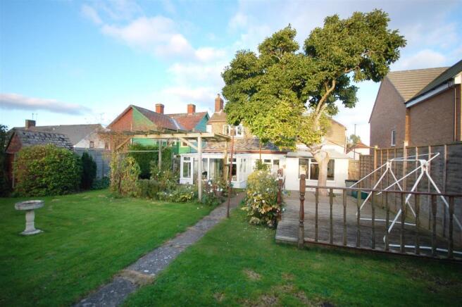Rear garden