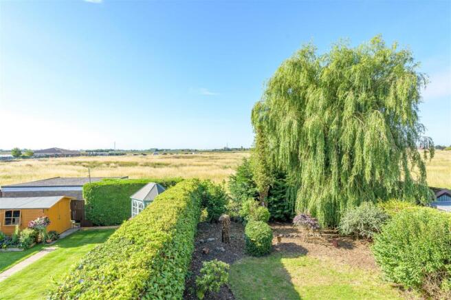 Rear Garden & Field Beyond