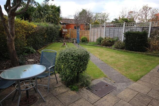 Rear garden