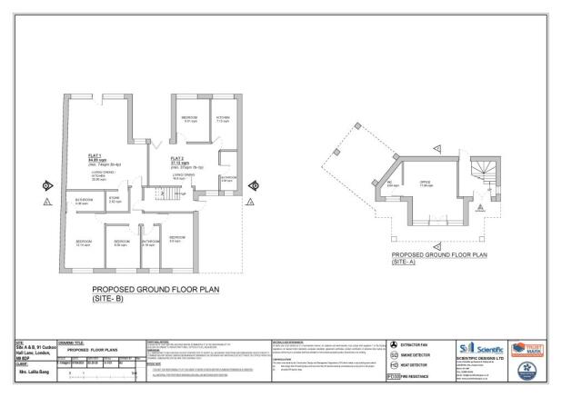 Site A and Site B, 91 Cuckoo Hall Lane, Enfield, London, N9 8DP