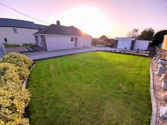Side Lawn Sunset