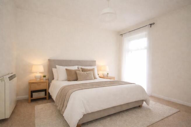 Virtually staged to illustrate the potential use.