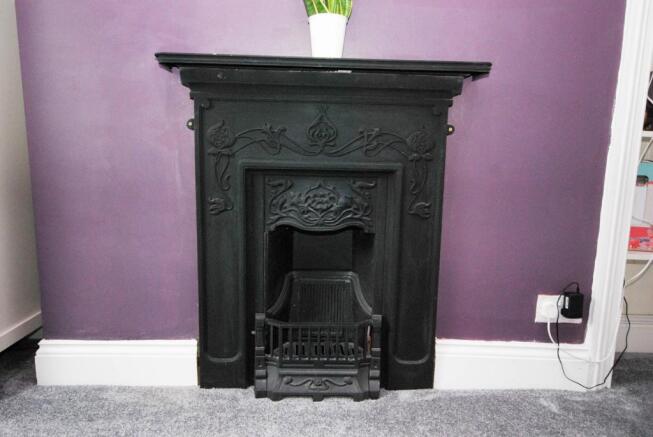 Feature fireplace