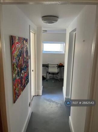 Hallway Looking Onto Nook / Workplace