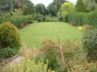 Rear garden