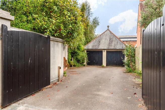 Driveway and Garage