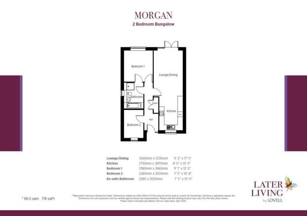 2 bed Semi-Detached Bungalow for sale Image 12