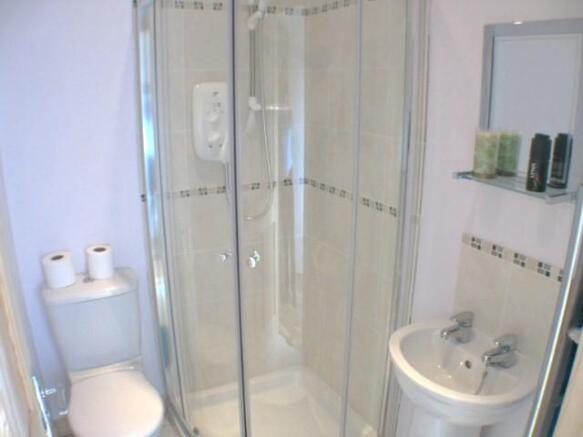 Downstairs shower room