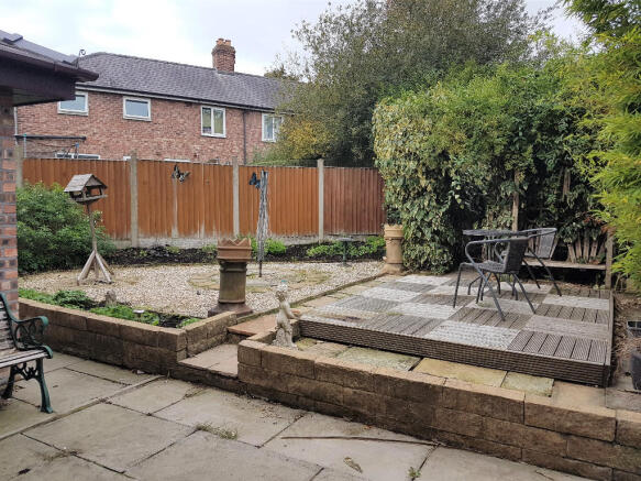 Rear Patio & Garden