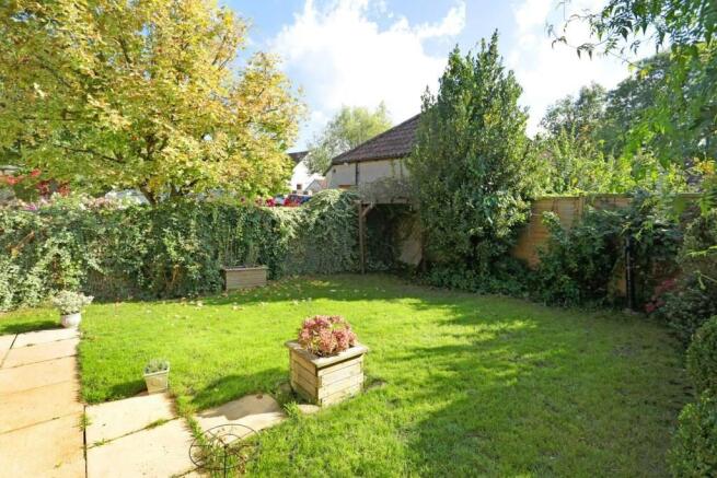 Rear garden