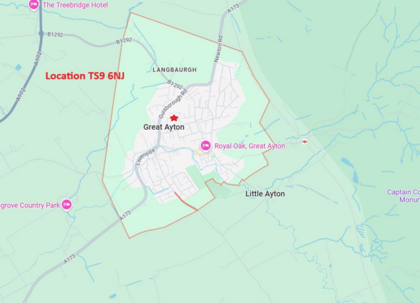 Location Map Great Ayton
