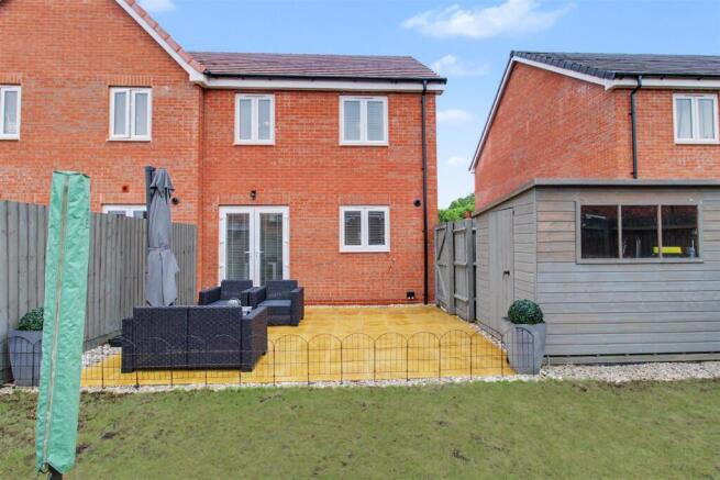 Rear of Property