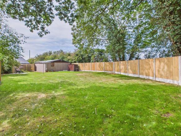 Rear garden