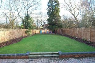 Rear garden