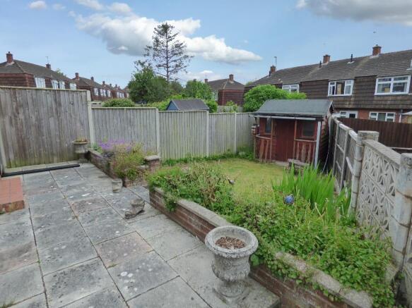 Rear garden