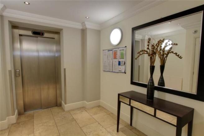 Lift entrance 