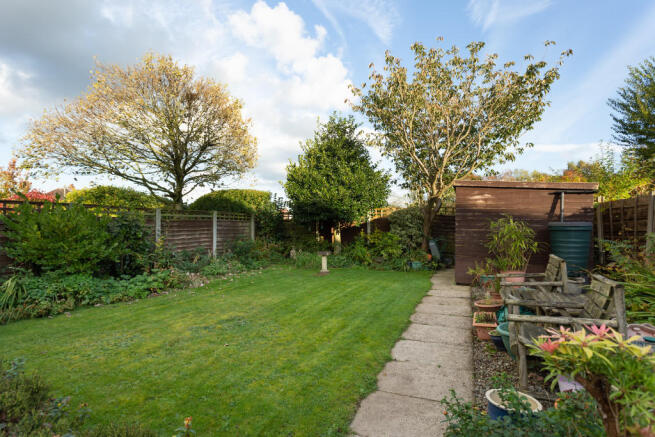 Rear garden