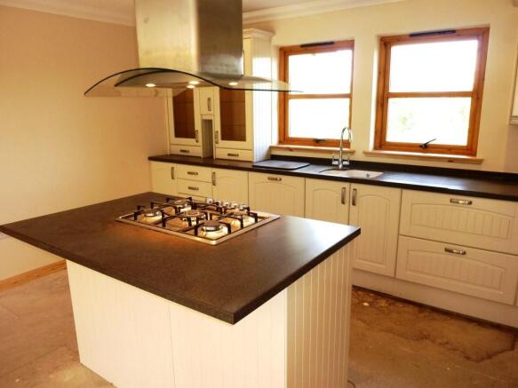 Central kitchen island unit