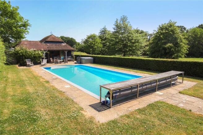 Pool and Pool House