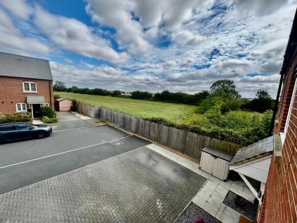 Front view from Bedroom Two