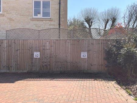 Parking 2 spaces