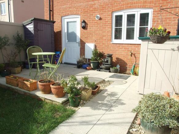Rear of Property