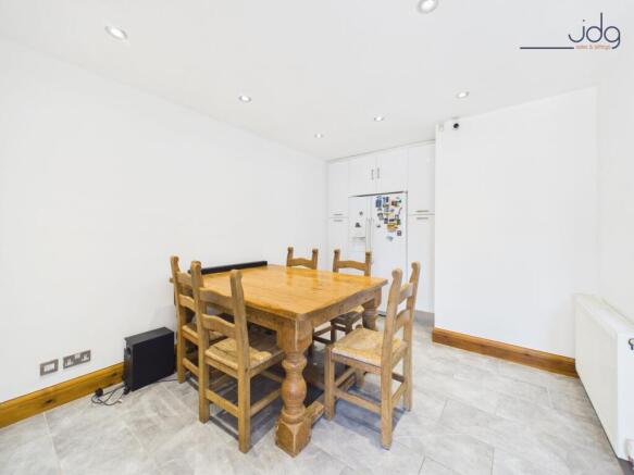 Open Plan Kitchen Diner with WC