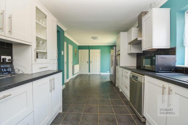 Kitchen into Dining 