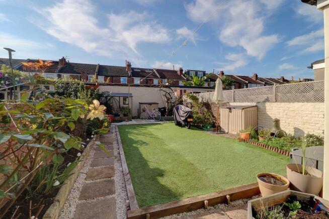 South Facing Rear Garden
