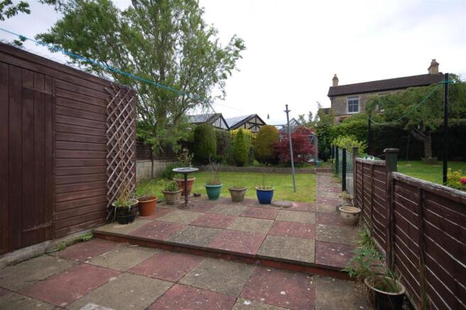 Rear garden