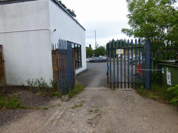 gated entrance