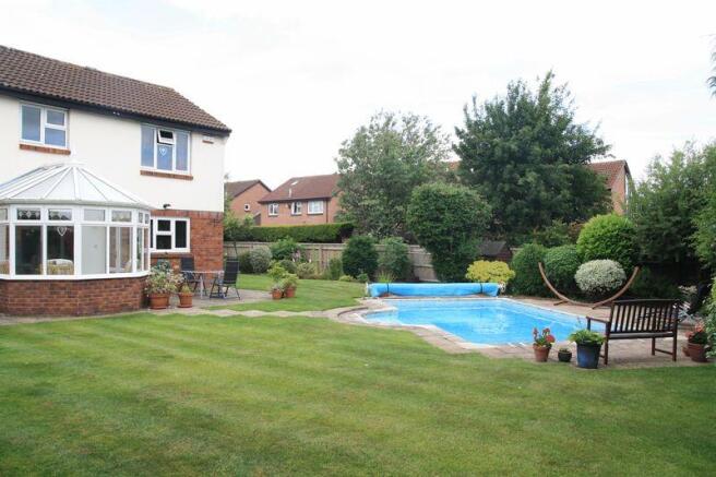 Rear garden