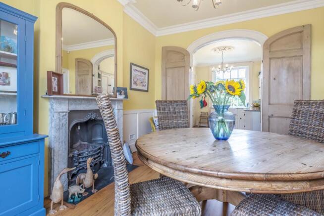 Dining Room open to Kitchen