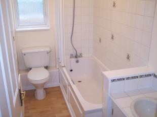 white bathroom suite