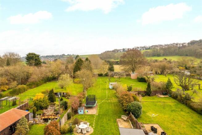 Aerial Of Garden