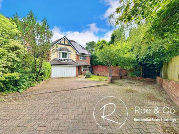 The property & driveway