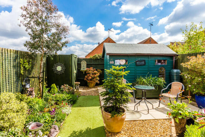 Rear garden