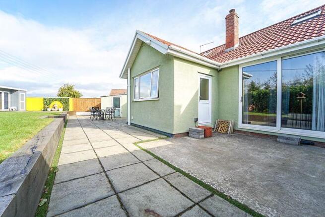 Rear garden