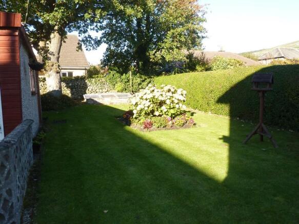 Rear garden