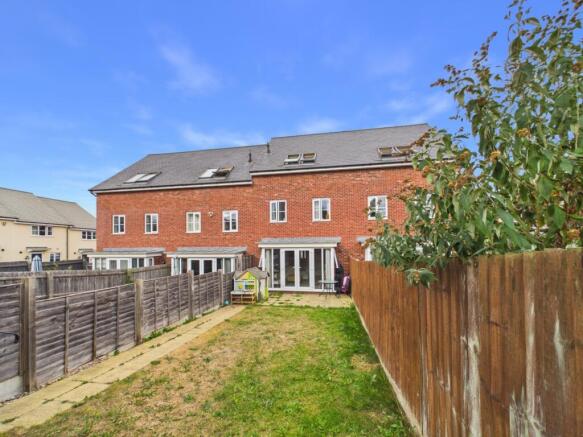 Rear garden
