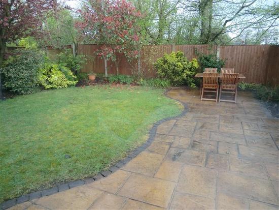 Rear Patio