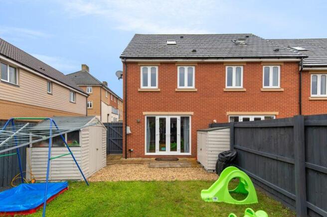 Rear garden